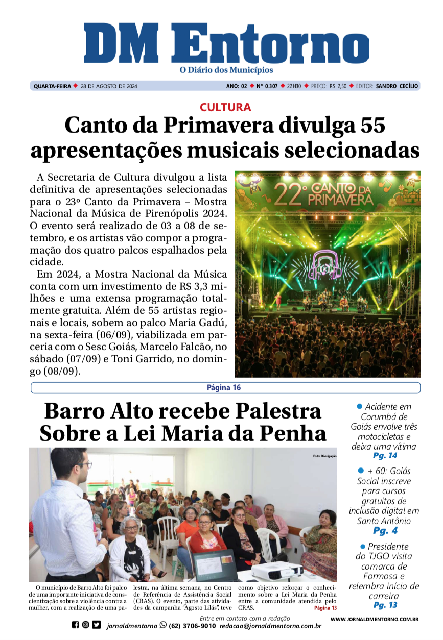 Edição EDIÇÃO2024-08-28